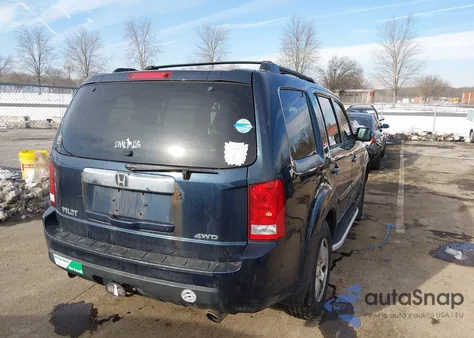 2011 Honda Pilot Ex-L from USA, damaged, VIN 5FNYF4H56BB043190